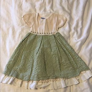 Beautiful Crochet dress for the summer in size 2.